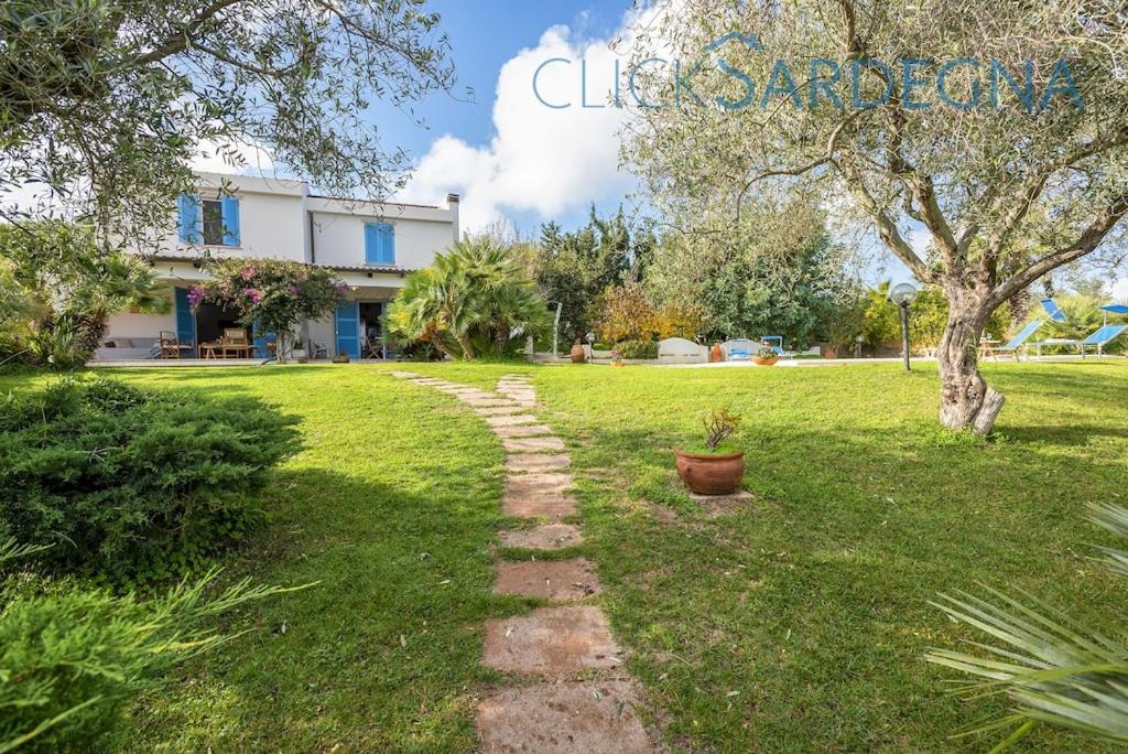 Alghero Villa Josephine con piscina e Parco per 8 ospiti Esterno foto