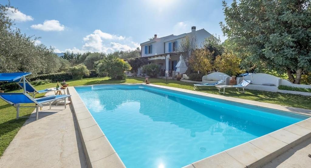 Alghero Villa Josephine con piscina e Parco per 8 ospiti Esterno foto