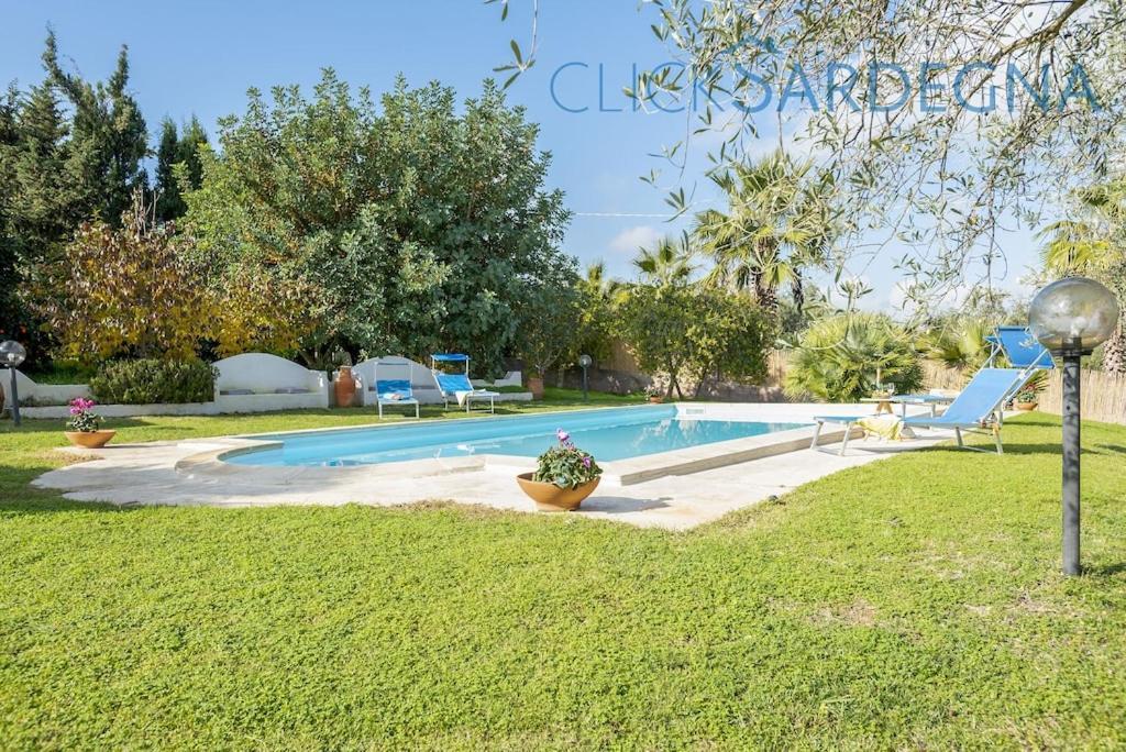 Alghero Villa Josephine con piscina e Parco per 8 ospiti Esterno foto