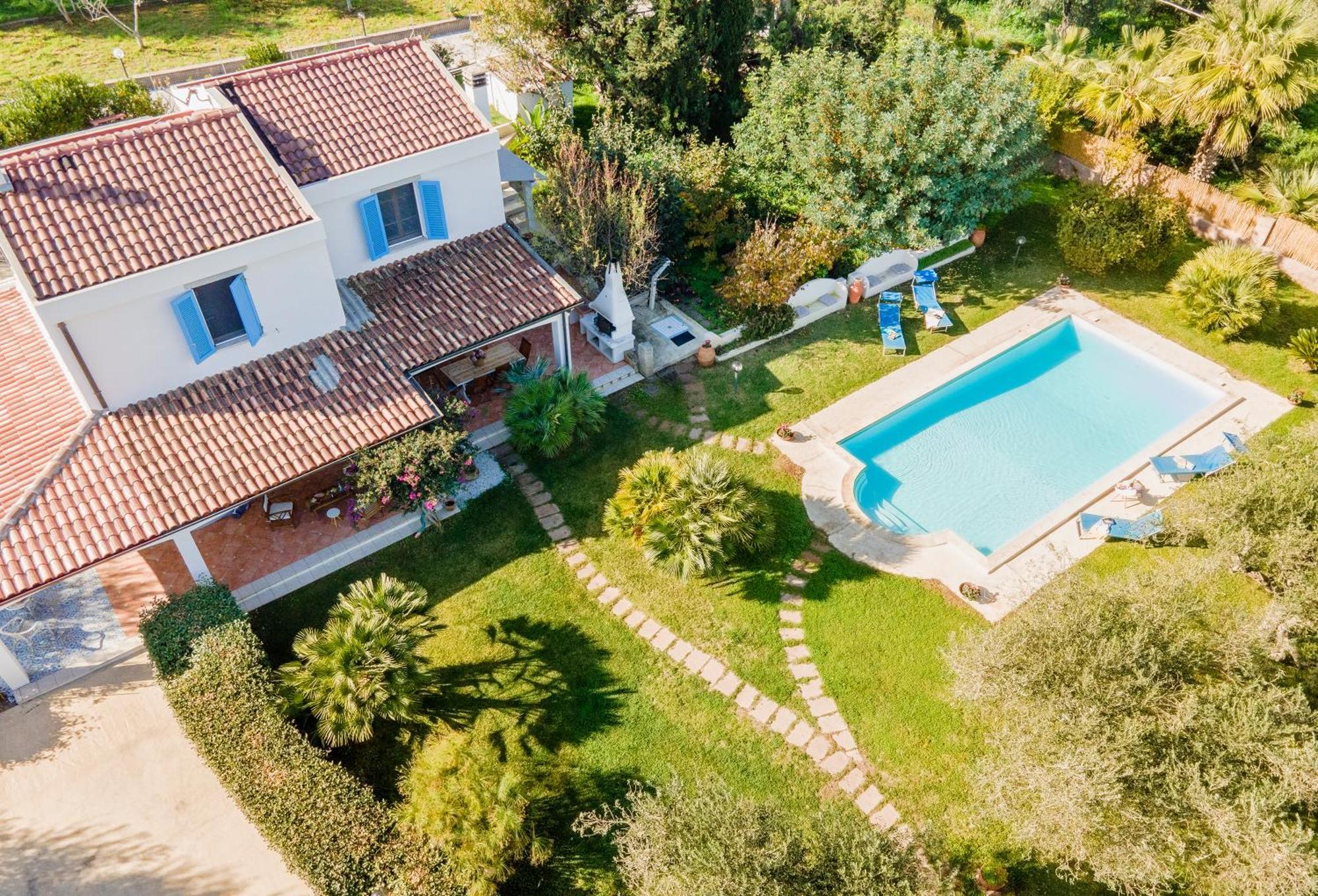 Alghero Villa Josephine con piscina e Parco per 8 ospiti Esterno foto